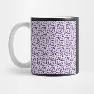 Purple Spotted Leopard Pattern Mug